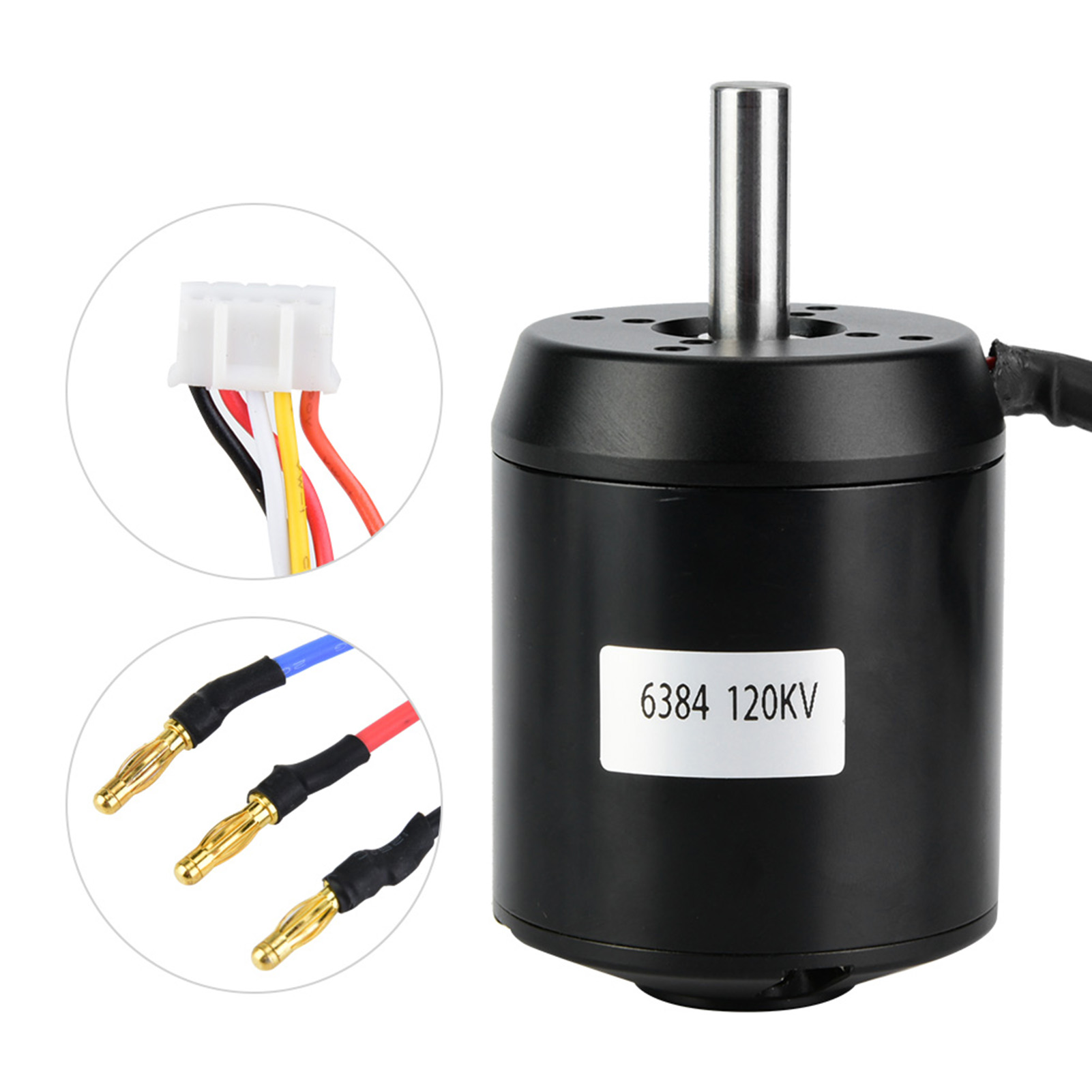 6384 120KV BLDC Outrunner Brus - 6384 Brushless Motor Sensored ulasan dan harga