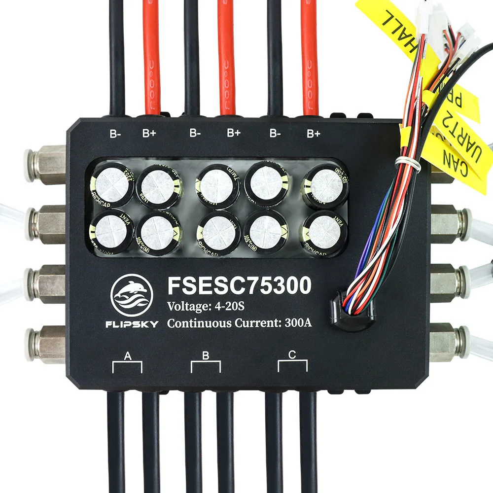 AvaCoreFlipsky FSESC 75300 84V - Vesc 75300 High Current Esc ulasan dan harga